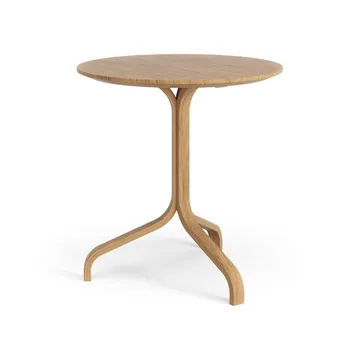 Lamino bord Ø46x49 cm - Ek oljad - Swedese