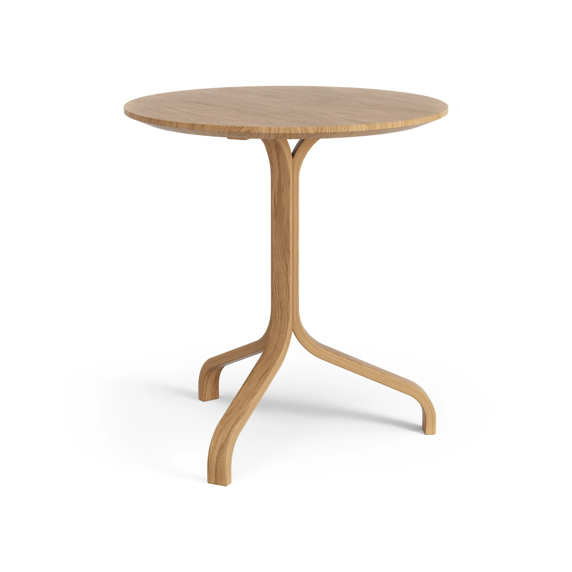 Lamino bord Ø46x49 cm, Ek oljad Swedese