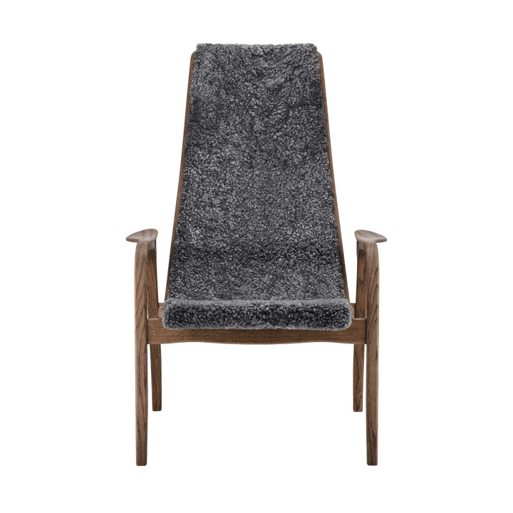 Lamino fåtölj ek/fårskinn Special Edition, Rubio Monocoat Chocolate-Charcoal Swedese