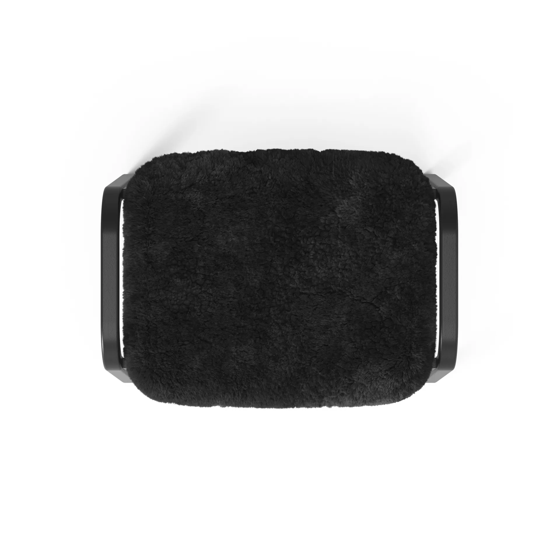 Lamino fåtölj och fotpall Black Edition, Svart Swedese