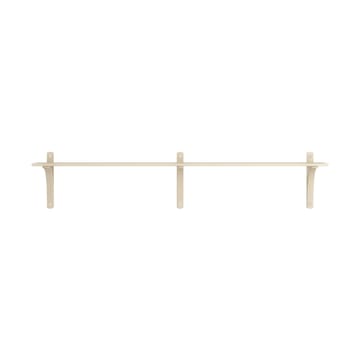 Levi hylla 1 hyllplan - Naturlackerad ask-aluminium, 180 cm - Swedese