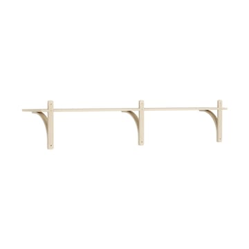 Levi hylla 1 hyllplan - Naturlackerad ask-aluminium, 180 cm - Swedese