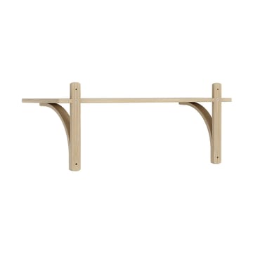 Levi hylla 1 hyllplan - Naturlackerad ek-aluminium, 90 cm - Swedese