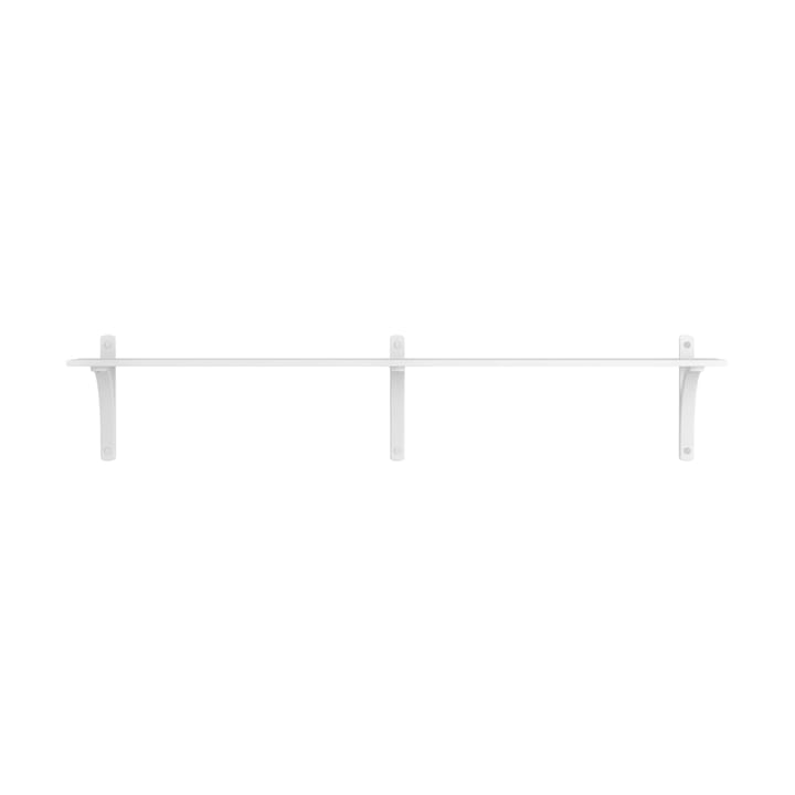 Levi hylla 1 hyllplan, Vitlaserad ask-aluminium, 180 cm Swedese