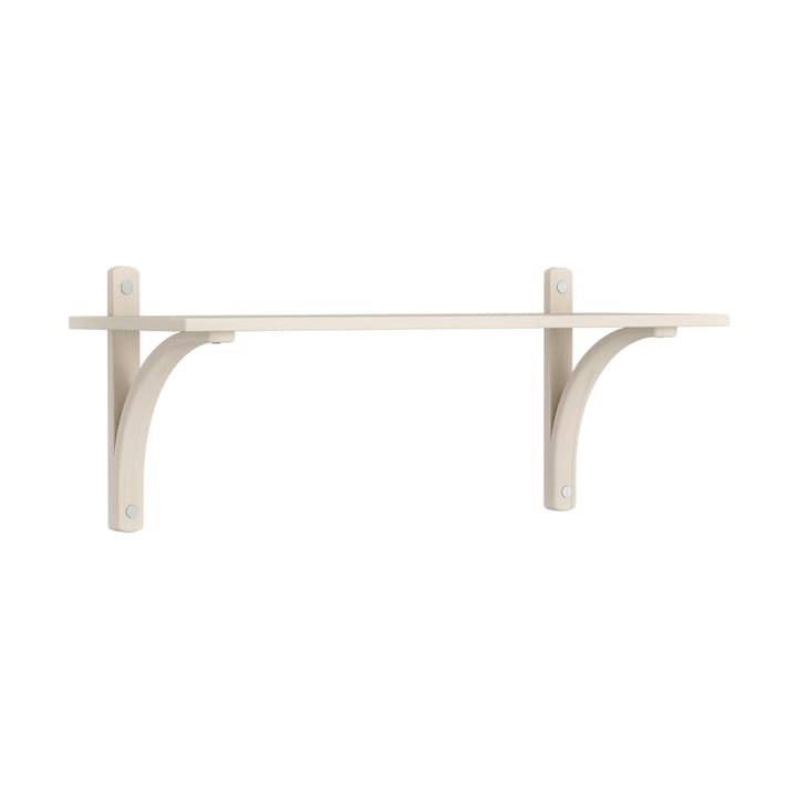 Levi hylla 1 hyllplan - Vitpigmenterad ask-aluminium, 90 cm - Swedese