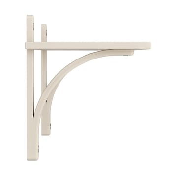 Levi hylla 1 hyllplan - Vitpigmenterad ask-aluminium, 90 cm - Swedese