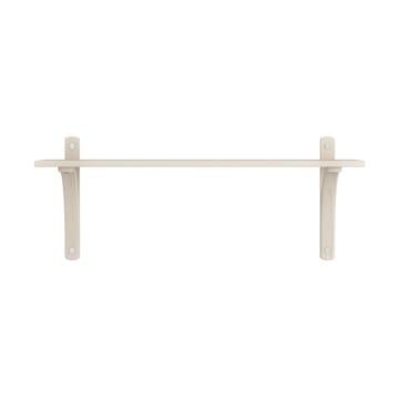Levi hylla 1 hyllplan - Vitpigmenterad ask-aluminium, 90 cm - Swedese