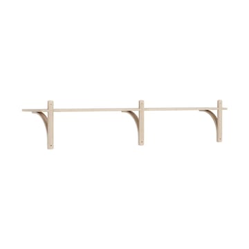 Levi hylla 1 hyllplan - Vitpigmenterad ek-aluminium, 180 cm - Swedese