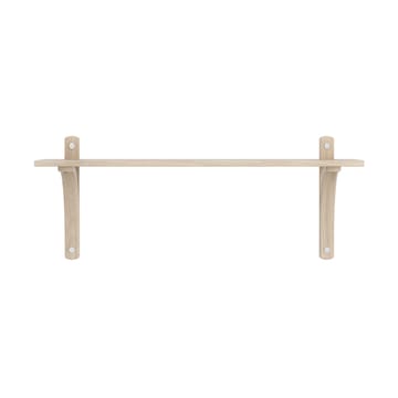 Levi hylla 1 hyllplan - Vitpigmenterad ek-aluminium, 90 cm - Swedese