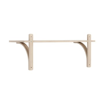 Levi hylla 1 hyllplan - Vitpigmenterad ek-aluminium, 90 cm - Swedese