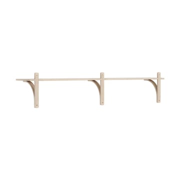 Levi hylla 1 hyllplan - Vitpigmenterad ek-mässing, 180 cm - Swedese