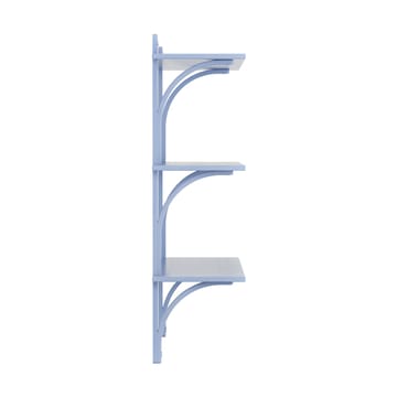 Levi hylla 3 hyllplan - ILKE Blue-aluminium, 90 cm - Swedese