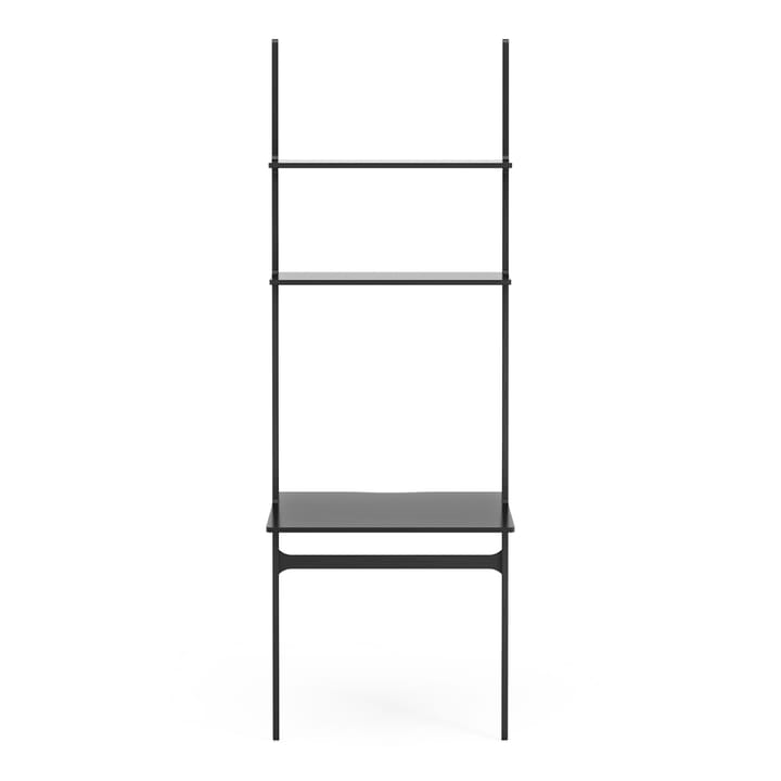 Libri skrivbord, Ask svartlaserad Swedese