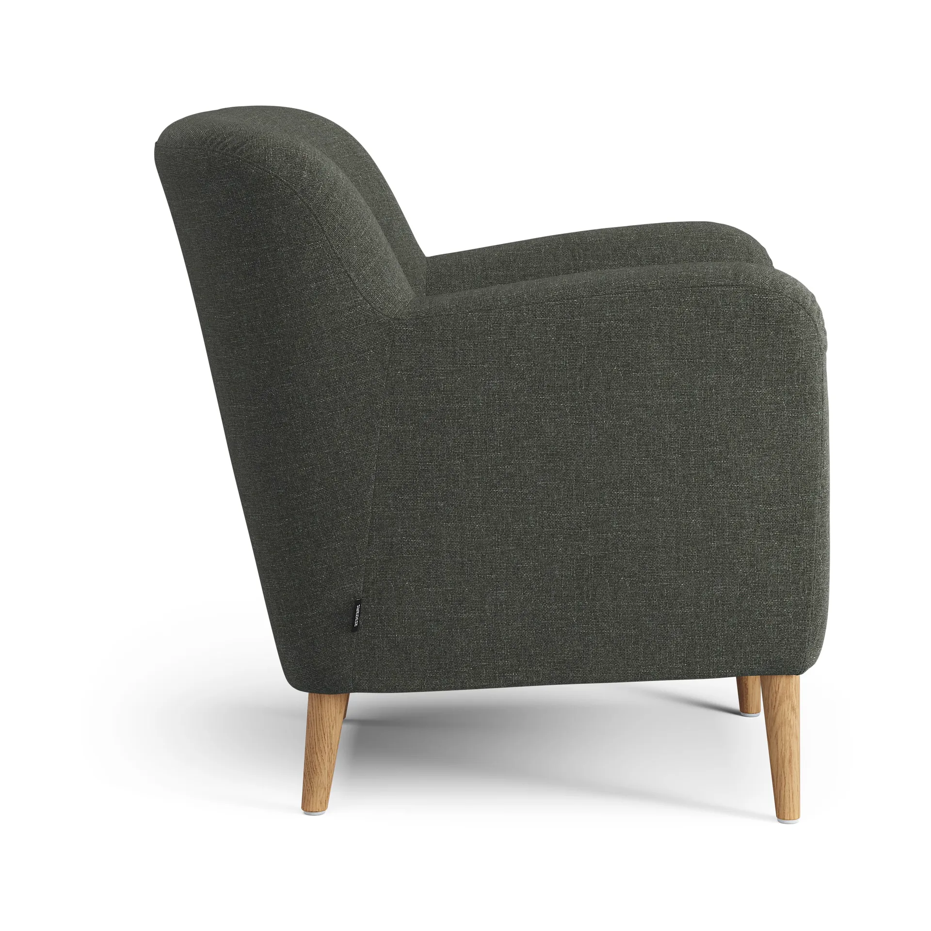 Nova fåtölj, Rami 6370 Grön-ek oljad Swedese