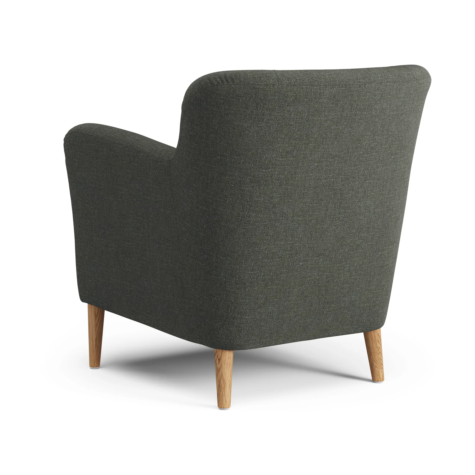 Nova fåtölj, Rami 6370 Grön-ek oljad Swedese