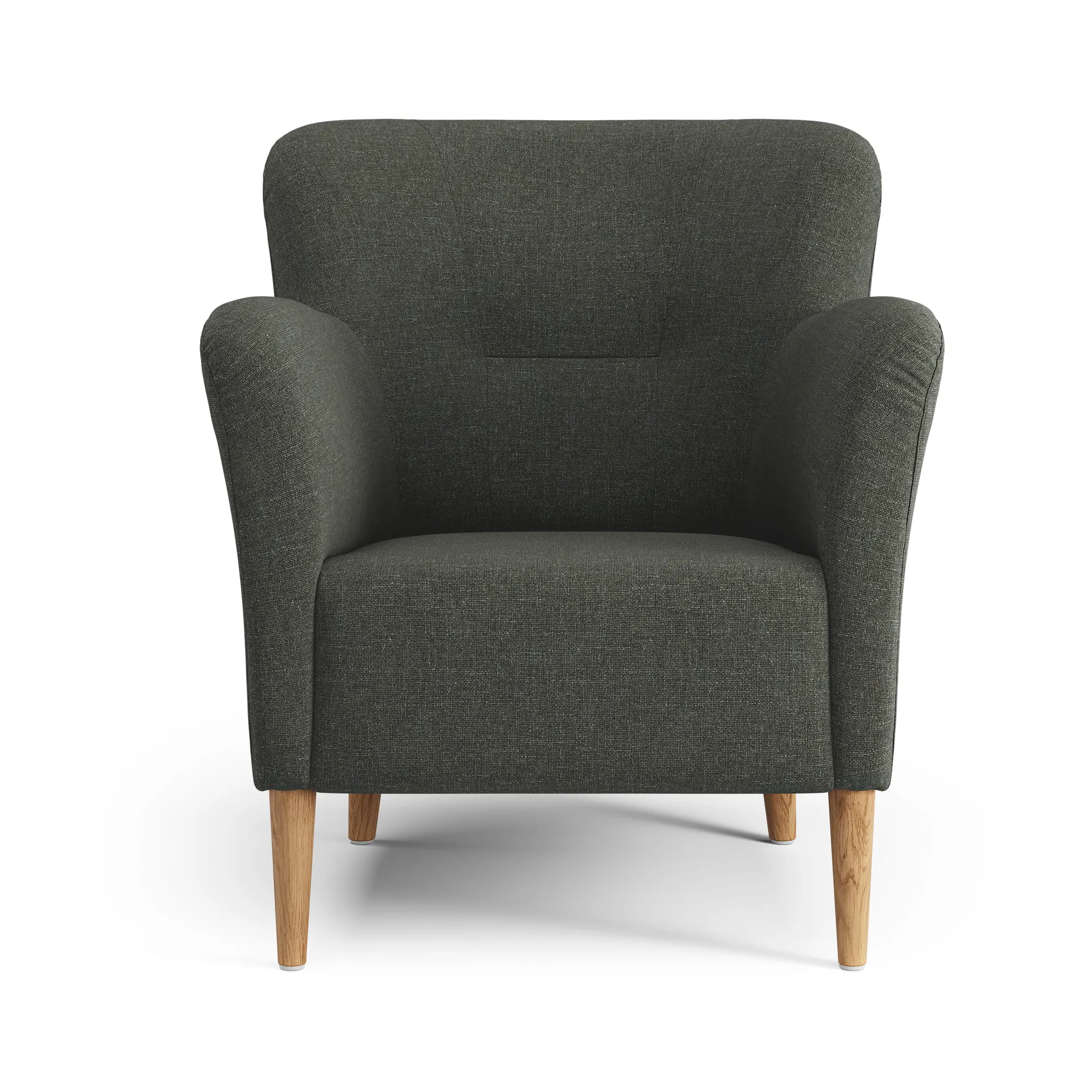 Nova fåtölj, Rami 6370 Grön-ek oljad Swedese