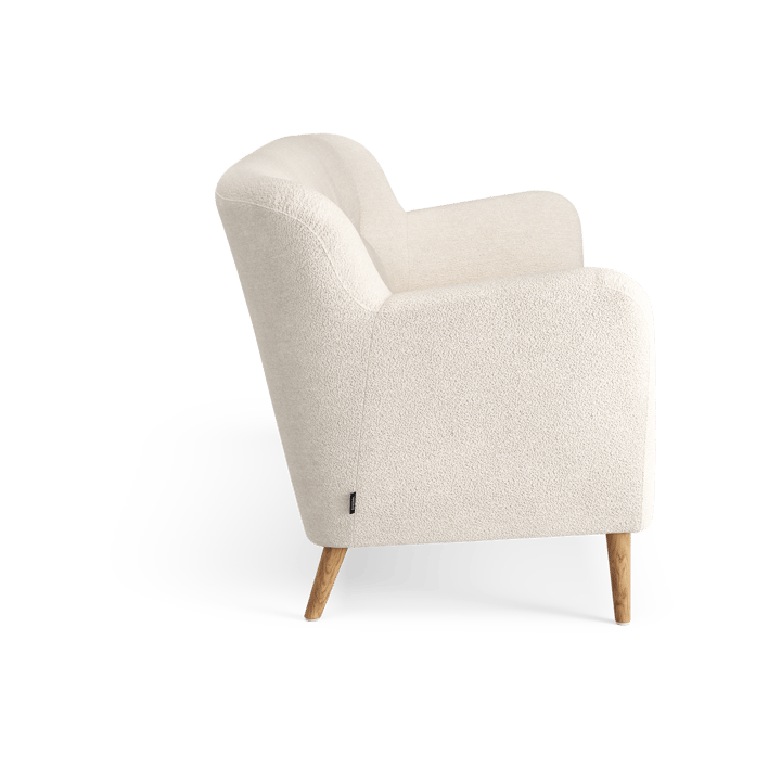 Nova soffa 3-sits 200 cm, Barnum 01 Off white-ek oljad Swedese
