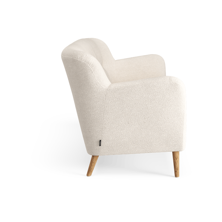 Nova soffa 3-sits 200 cm - Barnum 01 Off white-ek oljad - Swedese