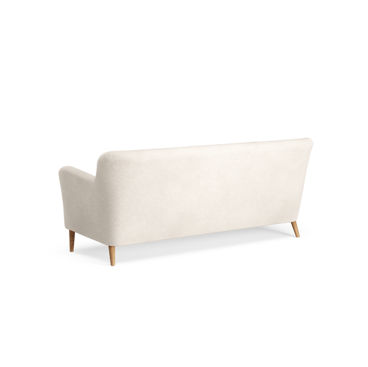Nova soffa 3-sits 200 cm, Barnum 01 Off white-ek oljad Swedese