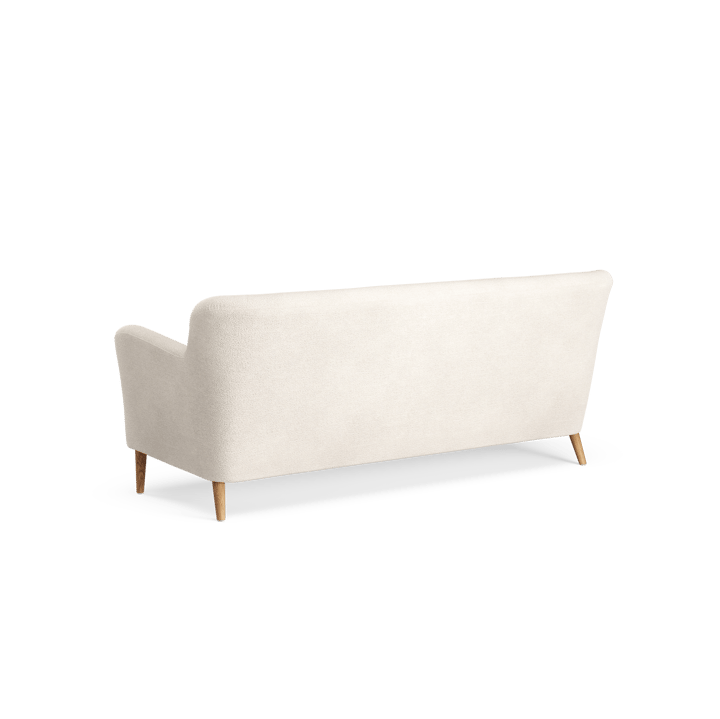 Nova soffa 3-sits 200 cm - Barnum 01 Off white-ek oljad - Swedese