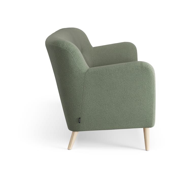 Nova soffa 3-sits 200 cm, MLF 09 Monument-ask naturlack Swedese