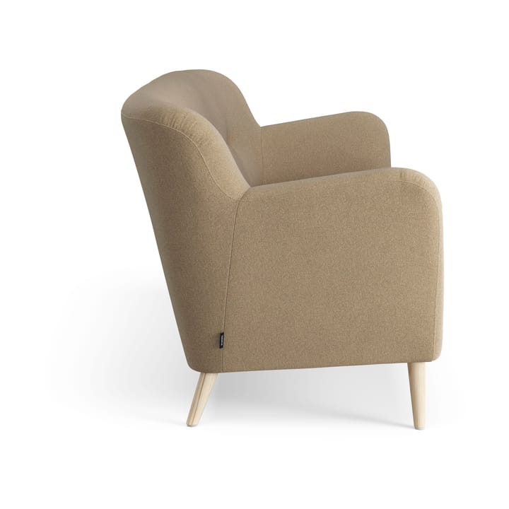 Nova soffa 3-sits 200 cm, MLF 12 Mordon-ask naturlack Swedese