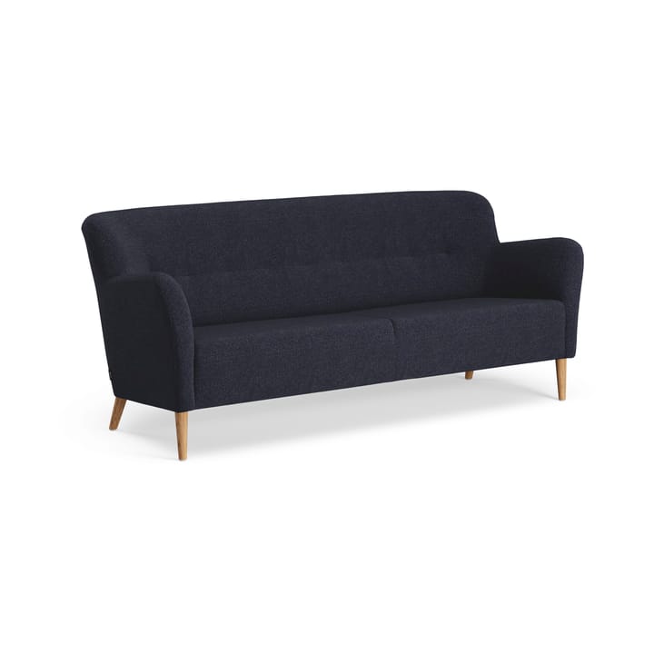 Nova soffa 3-sits 200 cm - Rami 4380 Mörkblå-ek oljad - Swedese