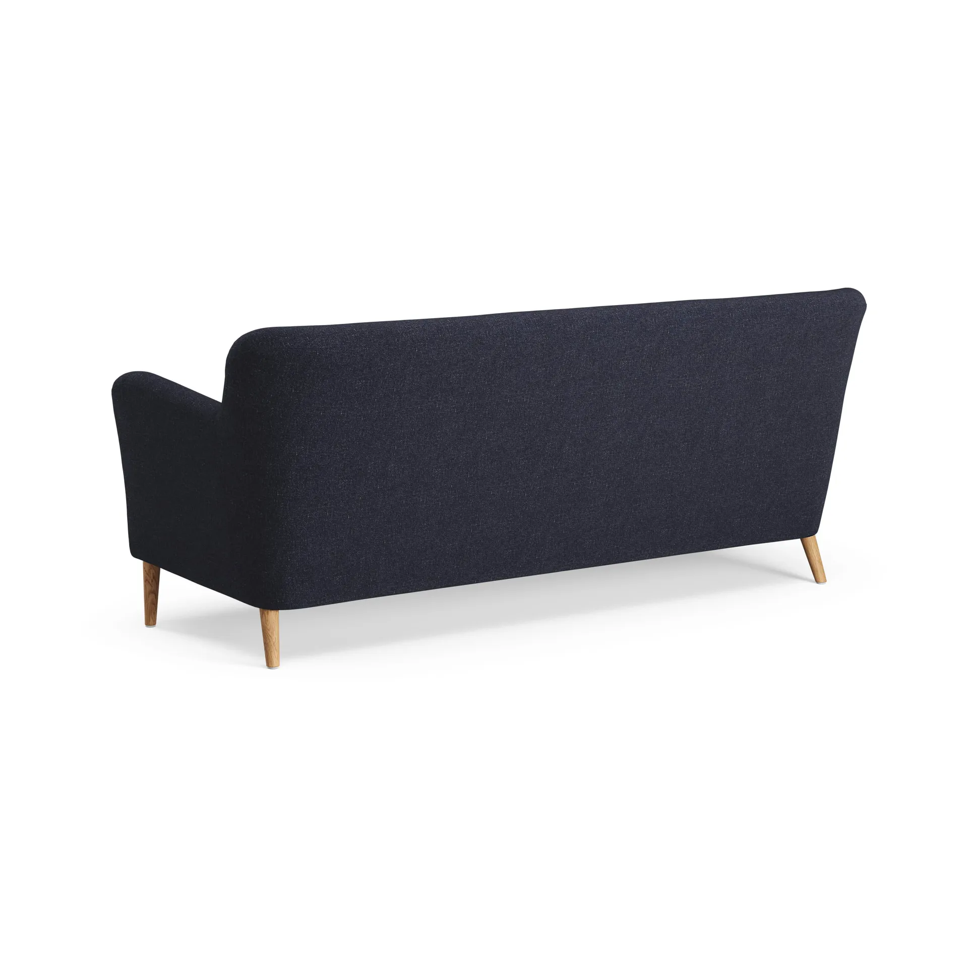 Nova soffa 3-sits 200 cm, Rami 4380 Mörkblå-ek oljad Swedese