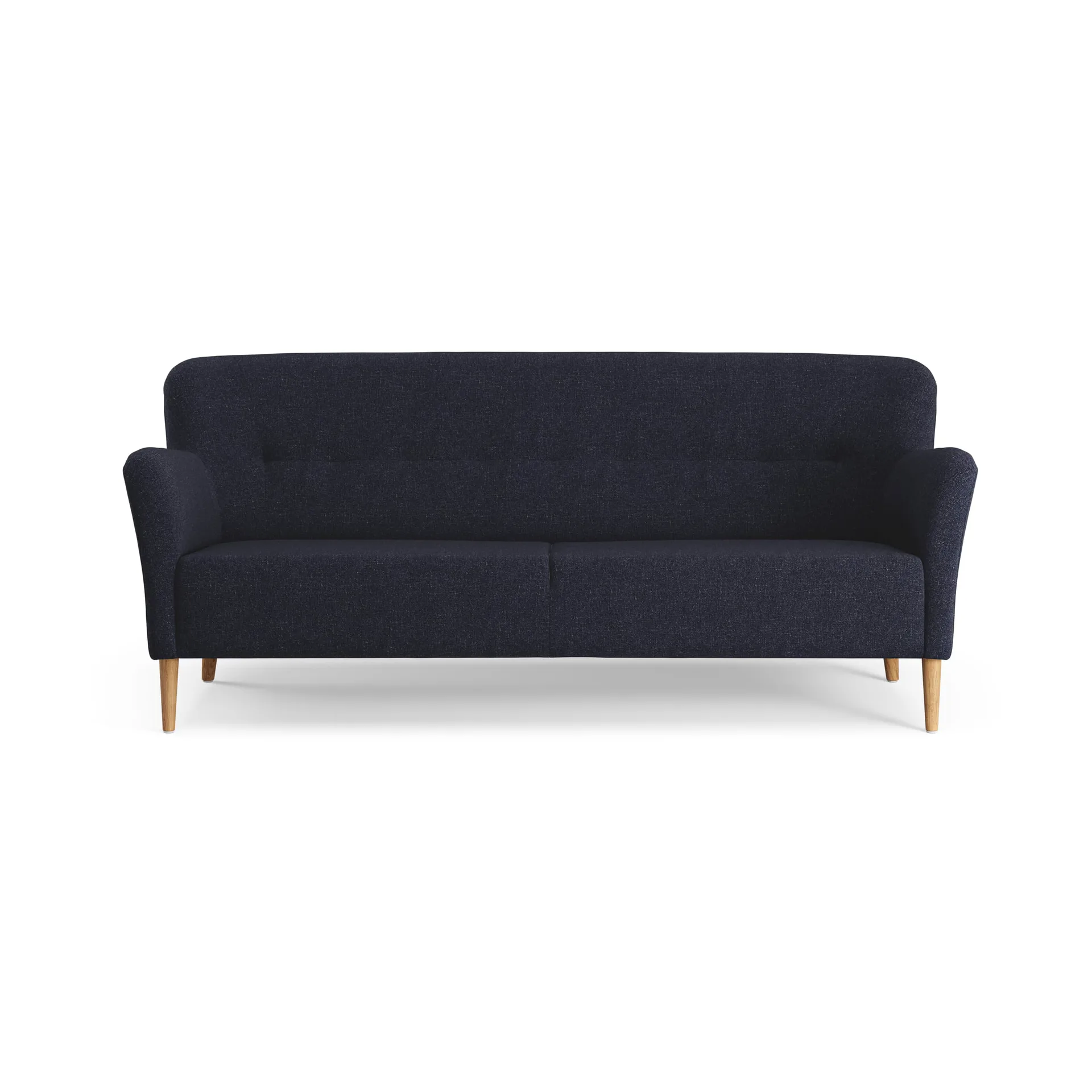 Nova soffa 3-sits 200 cm, Rami 4380 Mörkblå-ek oljad Swedese