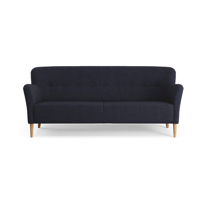 Nova soffa 3-sits 200 cm, Rami 4380 Mörkblå-ek oljad Swedese