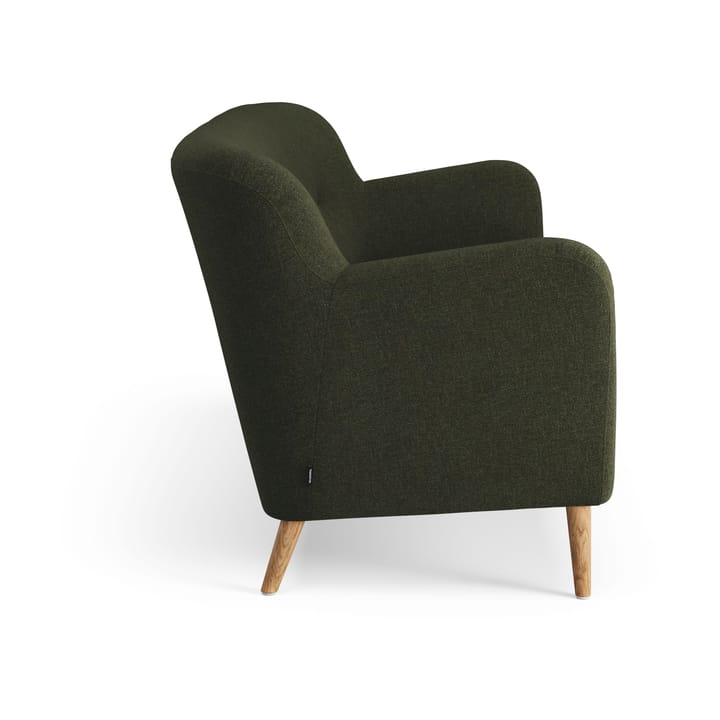 Nova soffa 3-sits 200 cm, Rami 6054 Mörkgrön-ek oljad Swedese