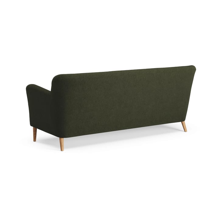Nova soffa 3-sits 200 cm, Rami 6054 Mörkgrön-ek oljad Swedese