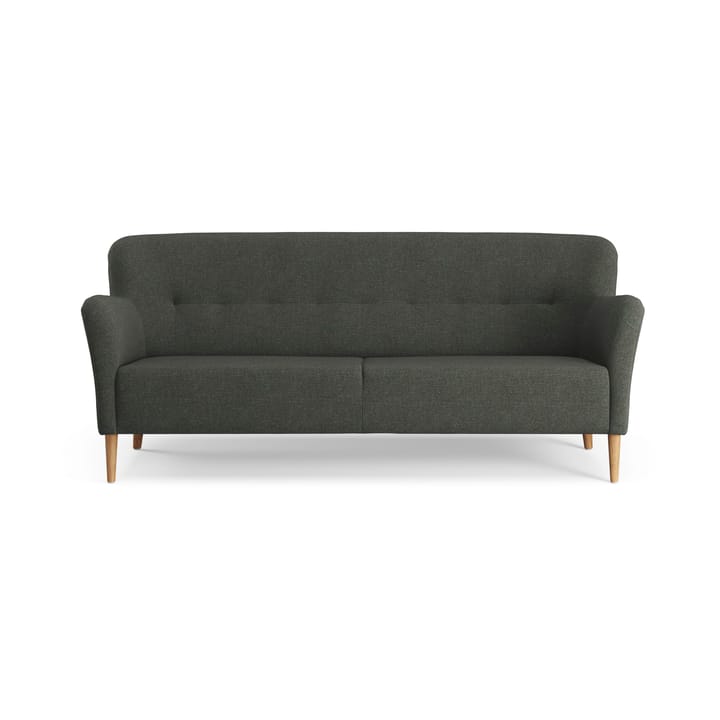 Nova soffa 3-sits 200 cm, Rami 6370 Grön-ek oljad Swedese