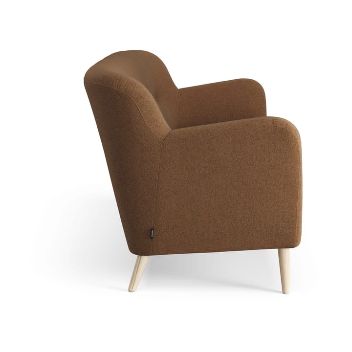 Nova soffa 3-sits med knappar 200 cm, MLF 15 Stockwell-ask naturlack Swedese