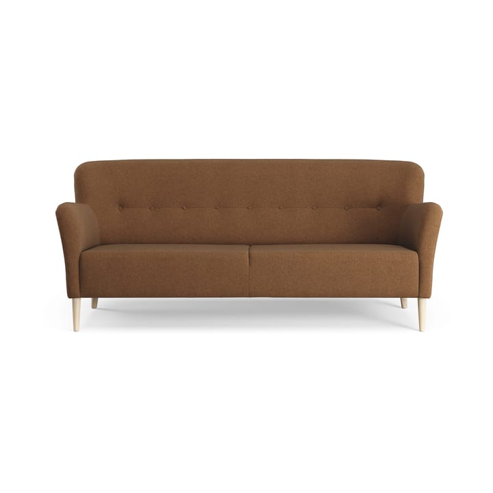 Nova soffa 3-sits med knappar 200 cm, MLF 15 Stockwell-ask naturlack Swedese