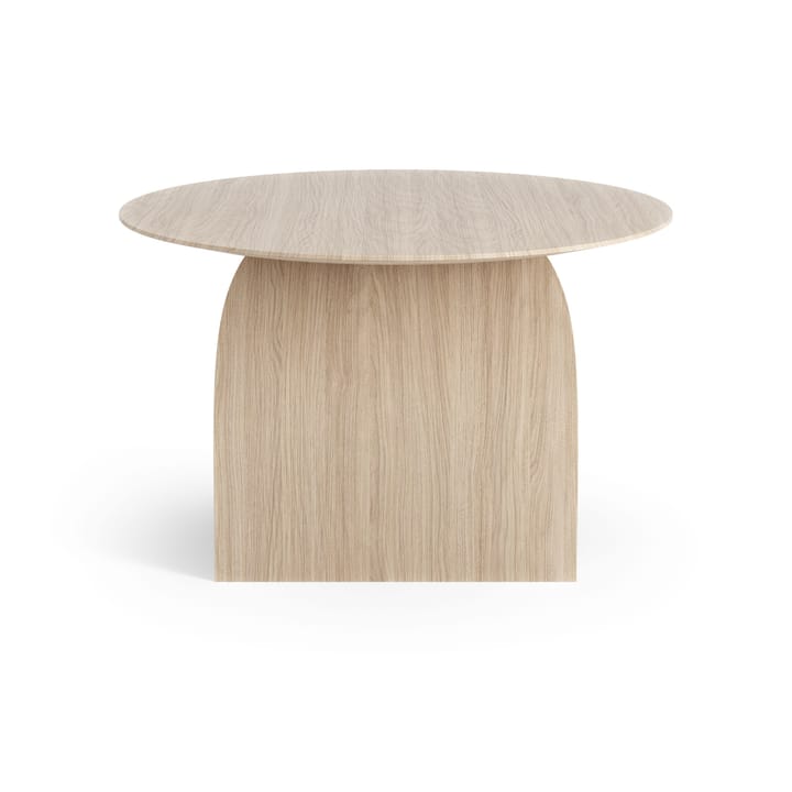 Savoa bord H45 cm, Ek vitpigmenterad Swedese