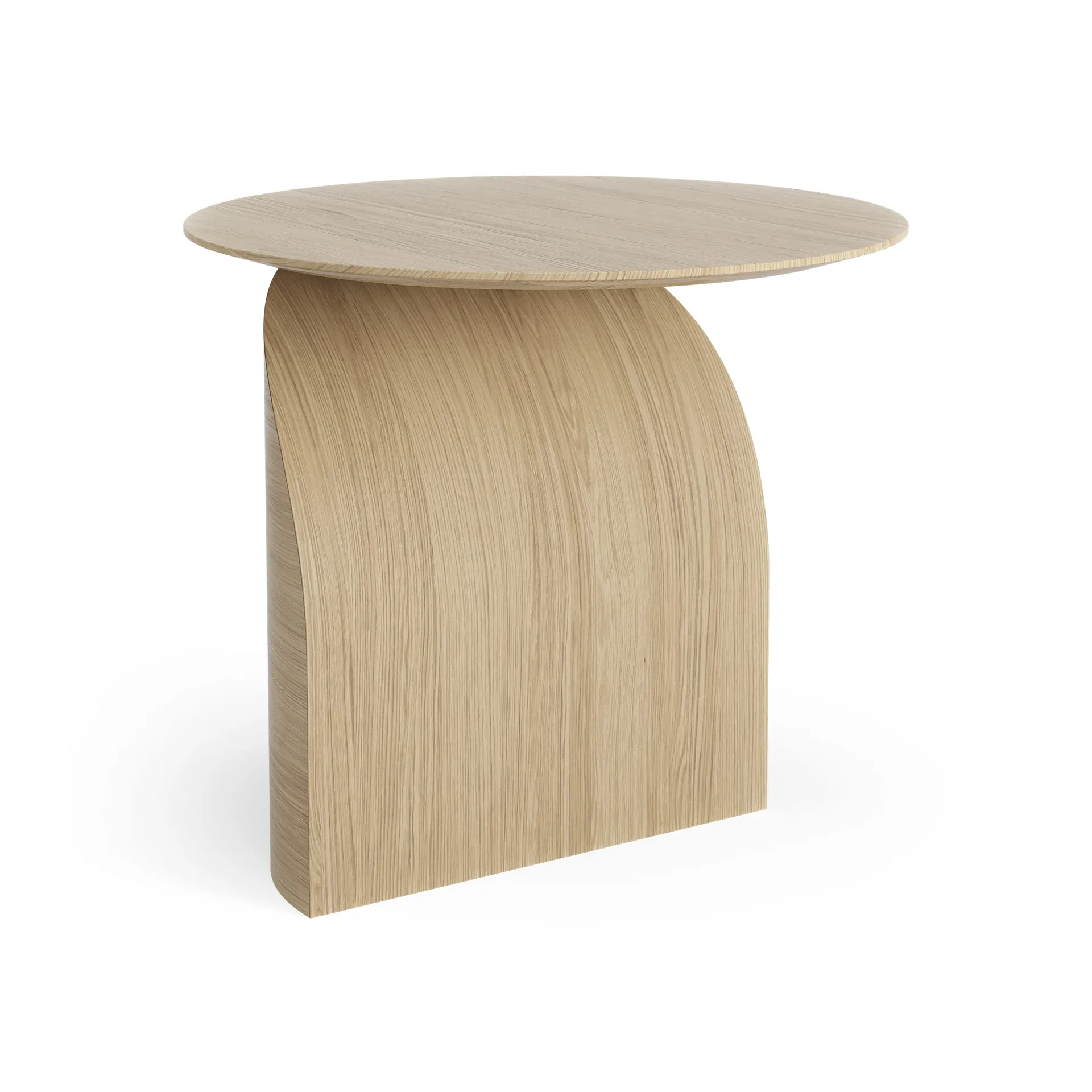 Savoa bord H50 cm, Ek lackad Swedese