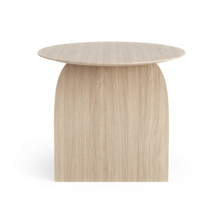 Savoa bord H50 cm, Ek vitpigmenterad Swedese