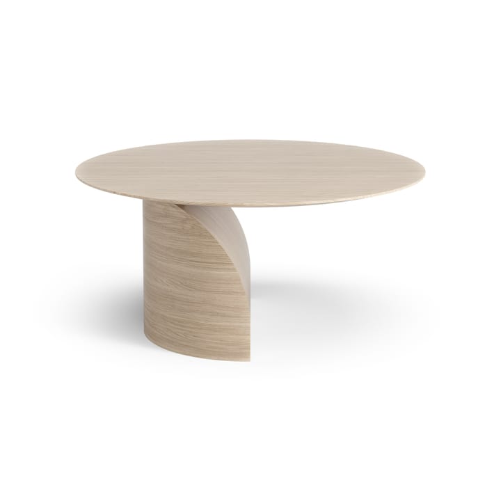 Savoa soffbord H40 cm, Ek vitpigmenterad Swedese