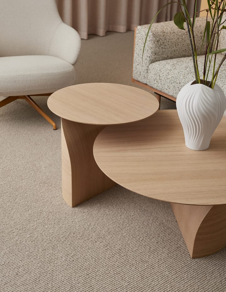 Savoa soffbord H45 cm, Ek lackad Swedese
