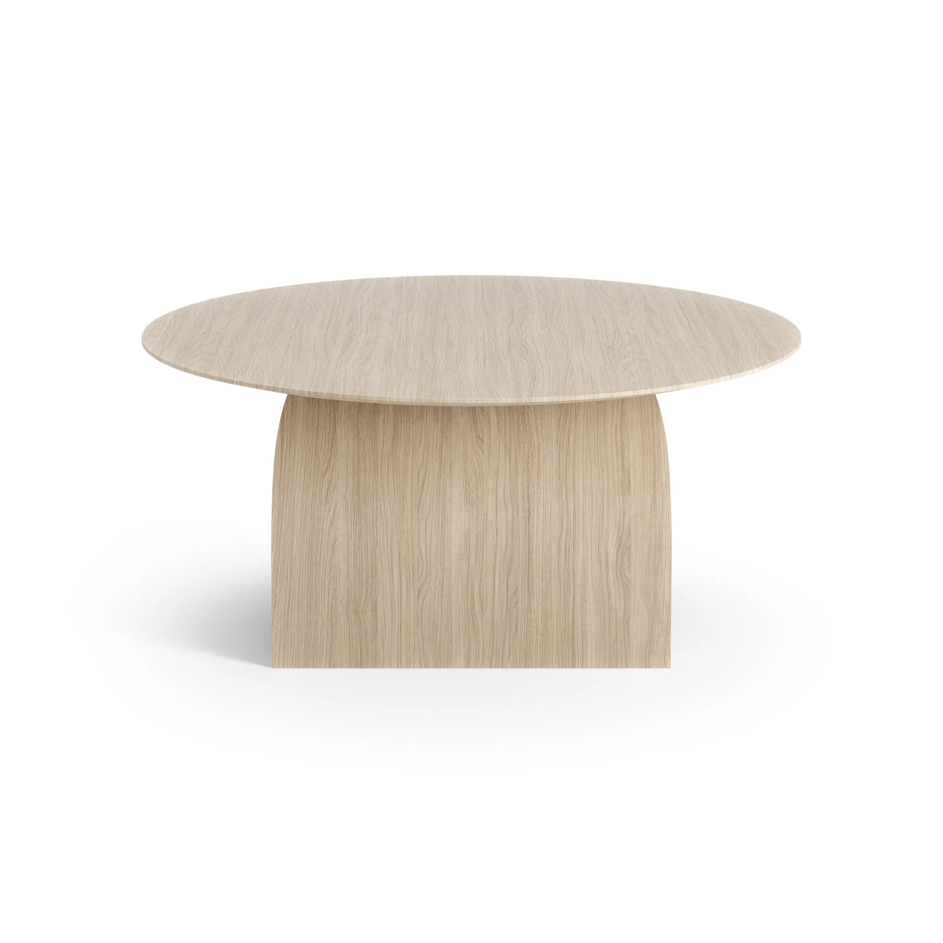 Savoa soffbord H45 cm, Ek vitpigmenterad Swedese