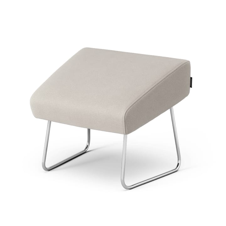 Select fotpall - tyg steelcut trio 3 205 beige, kromat medstativ - Swedese