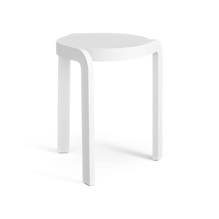Spin pall 44 cm - Ask vitlaserad - Swedese