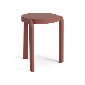 Spin rund pall H44 cm - Ask-english red, Ø32x44 cm - Swedese