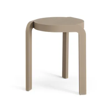 Spin rund pall H44 cm - Ask-nutmeg, Ø32x44 cm - Swedese