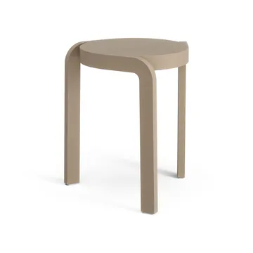 Spin rund pall H44 cm - Ask-nutmeg, Ø32x44 cm - Swedese