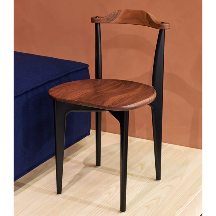 Thema stol - ek, stomme i svartlackad björk - Swedese