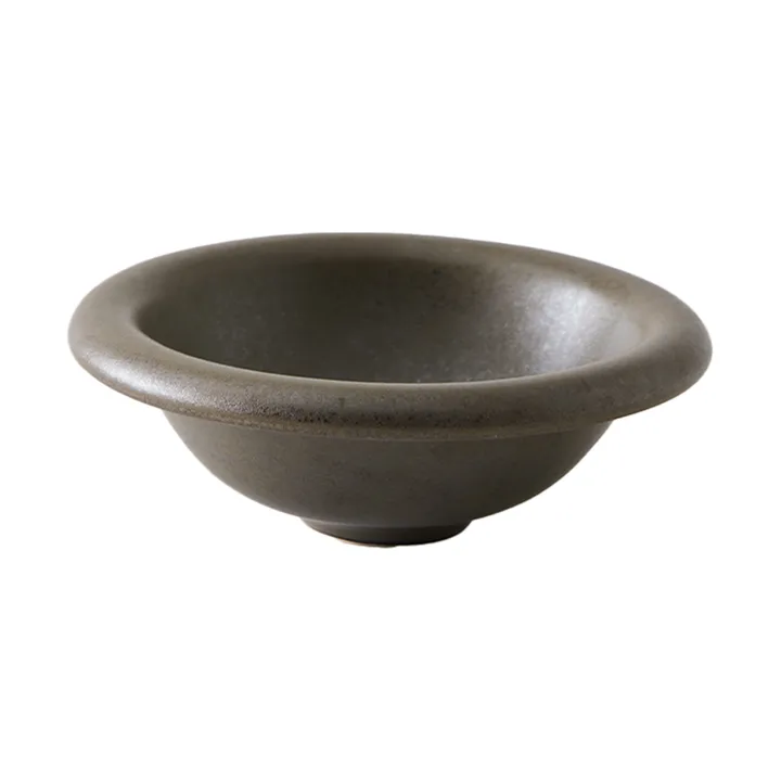 Elba skål - Green brown, Ø13 cm - Tell Me More