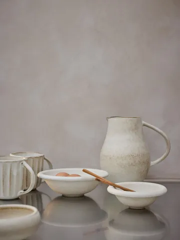 Elba skål - Sand beige, Ø18 cm - Tell Me More