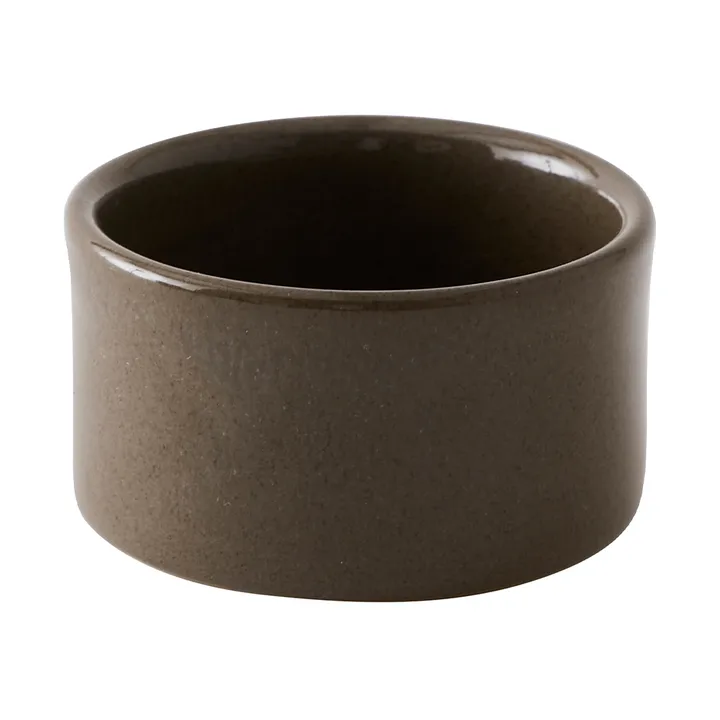 Elio cylinder skål - Dark brown, Ø8,5x4,5 cm - Tell Me More